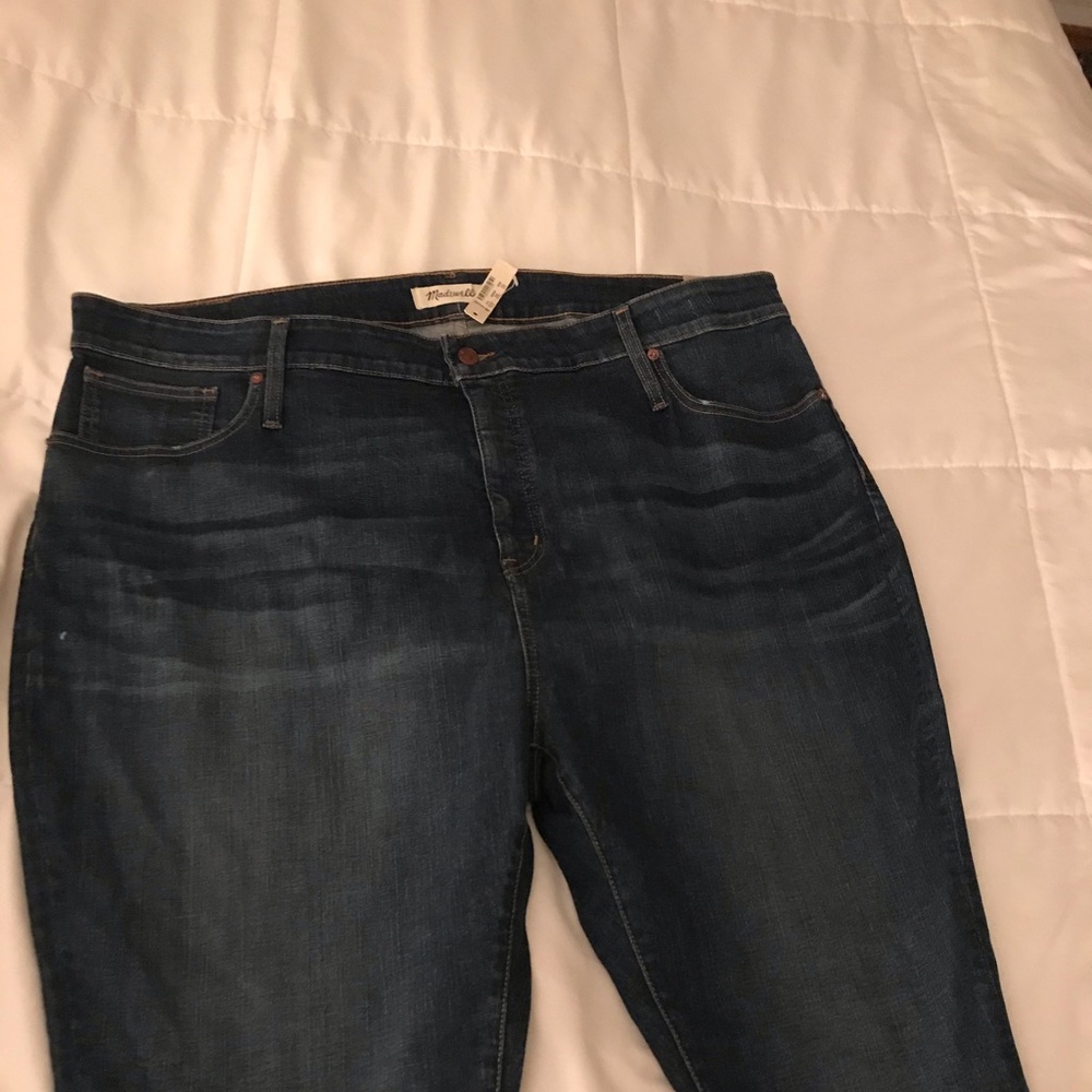 Madewell curvy high rise size 37 NWT
